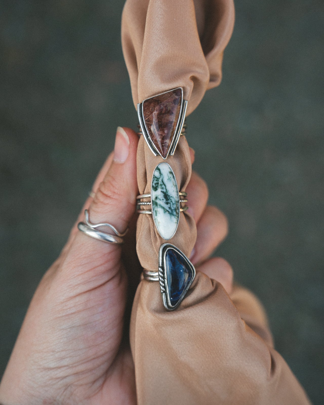 Apache Dendritic Ring Size 7