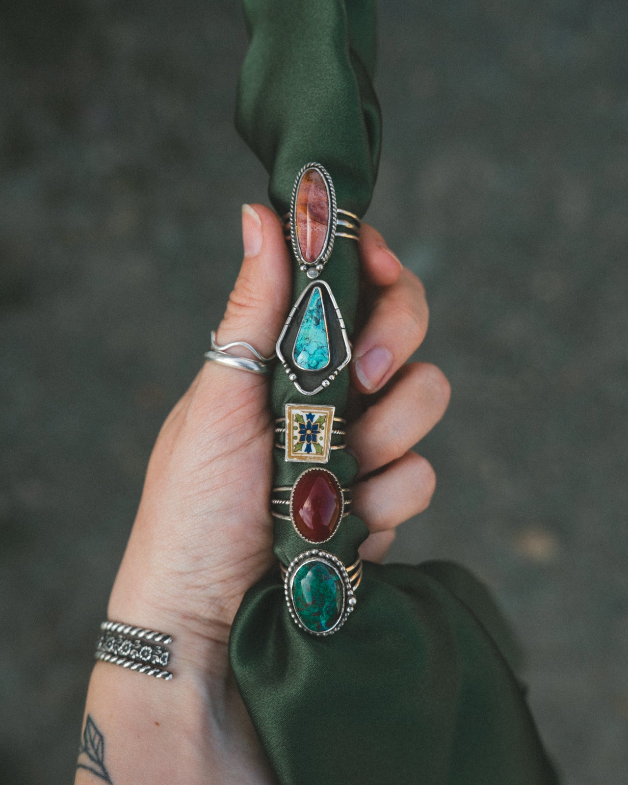 Turquoise Ring Size 7.5