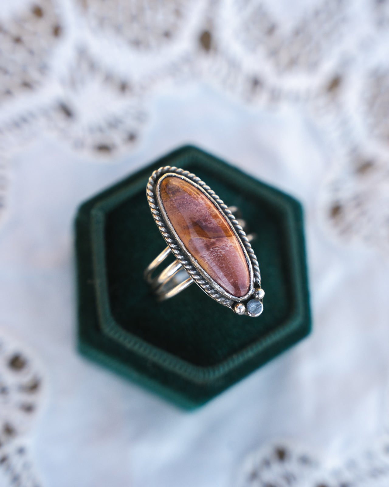 Jasper Ring Size 9