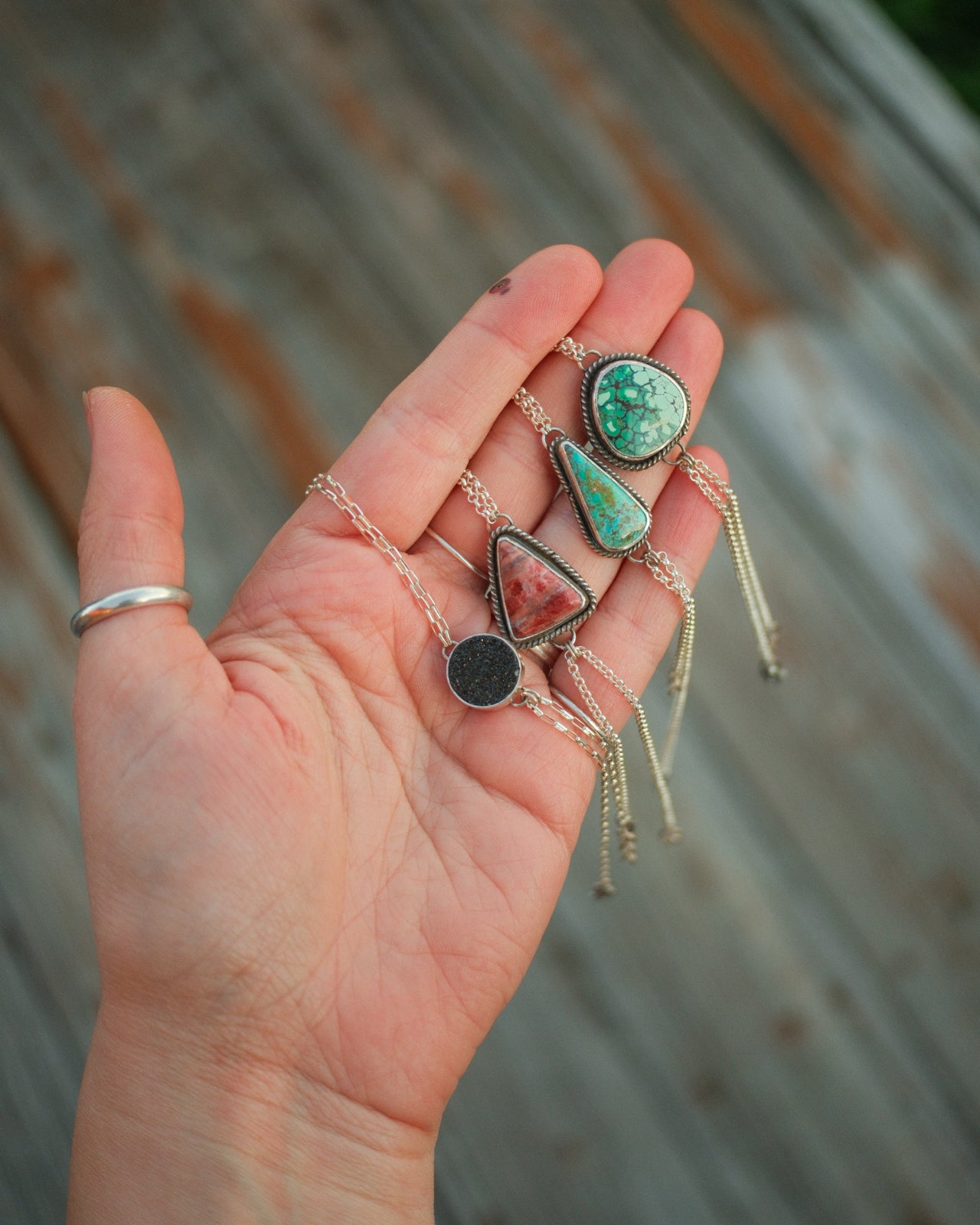 Turquoise Hand Chain