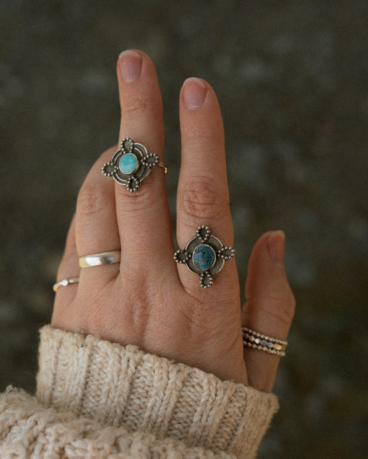 The Pin Wheel Ring - Size 7.5