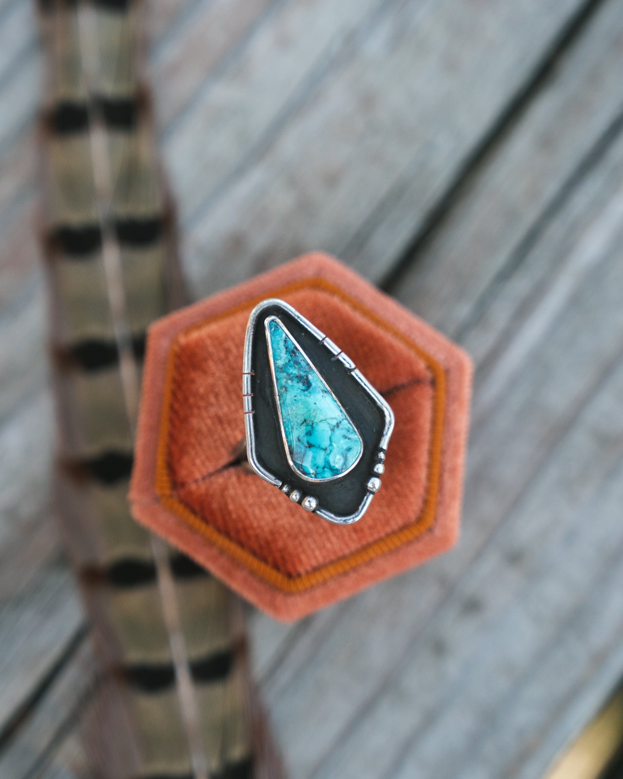 Turquoise Ring Size 7.5