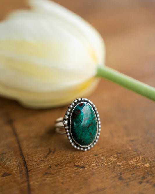 Chrysocolla Ring Size 9