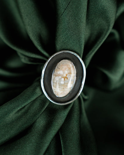 Ocean Jasper Ring Size 6.5