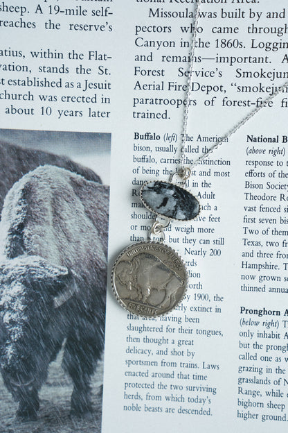 The High Plains Necklace - White Buffalo