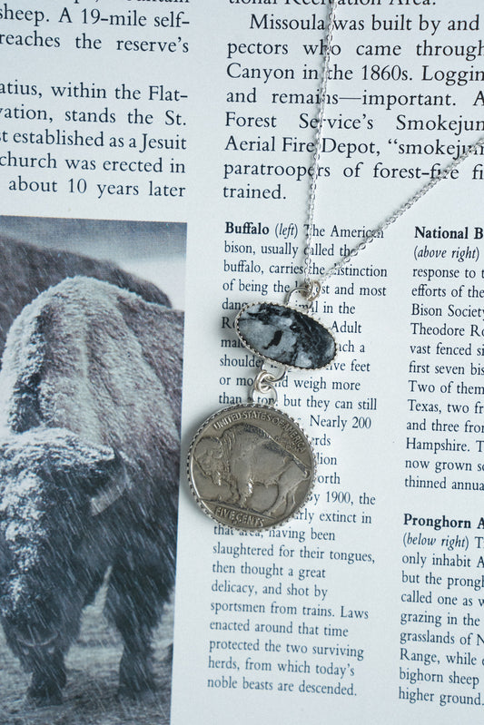 The High Plains Necklace - White Buffalo