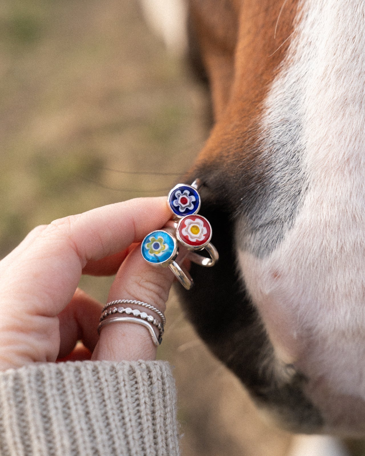 Meadow Bloom Rings