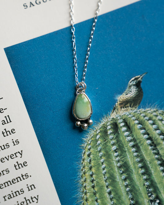 The Sunday Necklace - Sonoran Lime