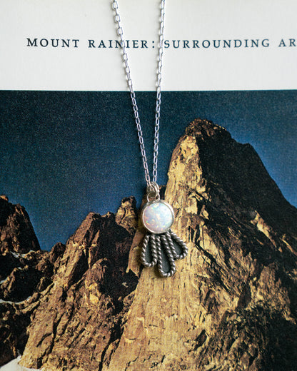 The Juniper Necklace - Opal