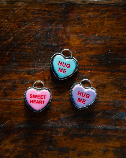 Candy Hearts Pendants