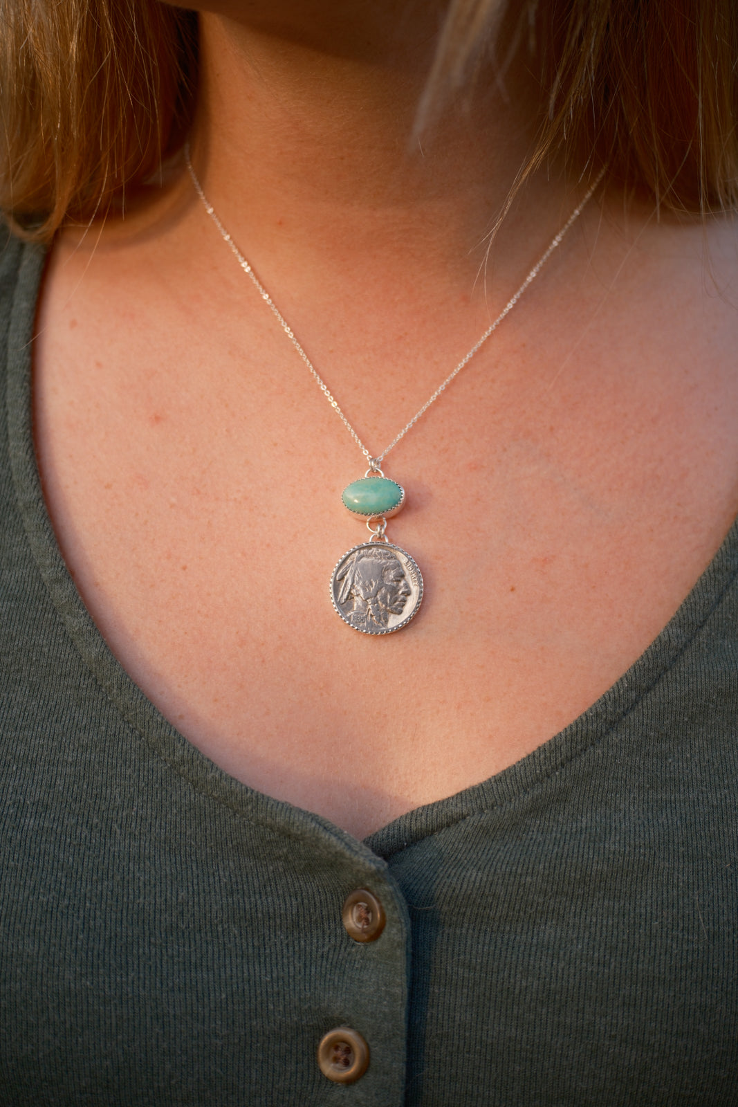 High Plains Necklace - Oval