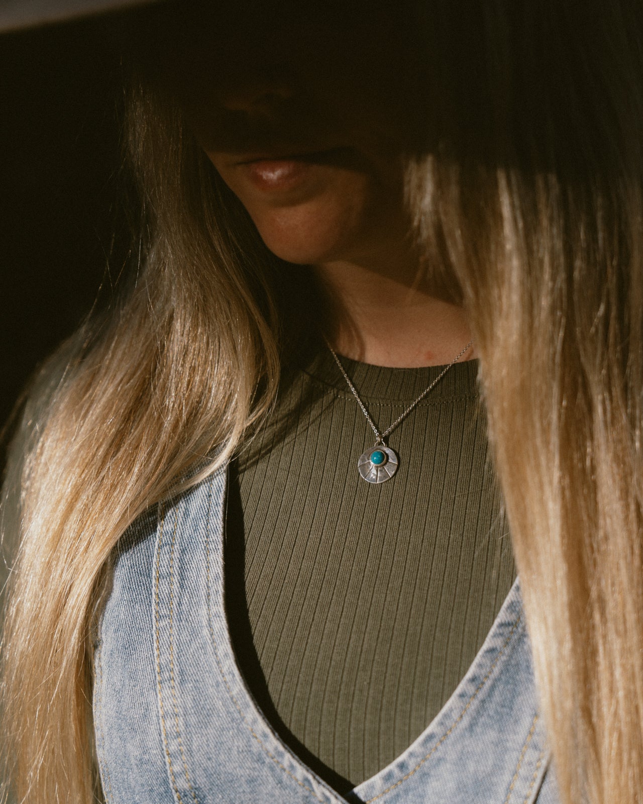 "You Call It" Sundial Necklace