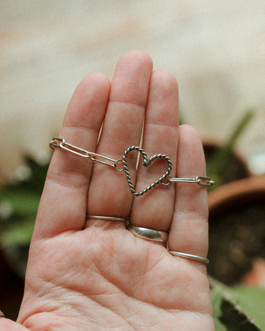 Roper Heart Bracelet