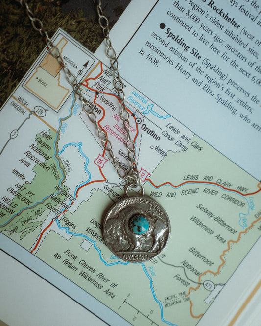 Buffalo Nickel Necklace