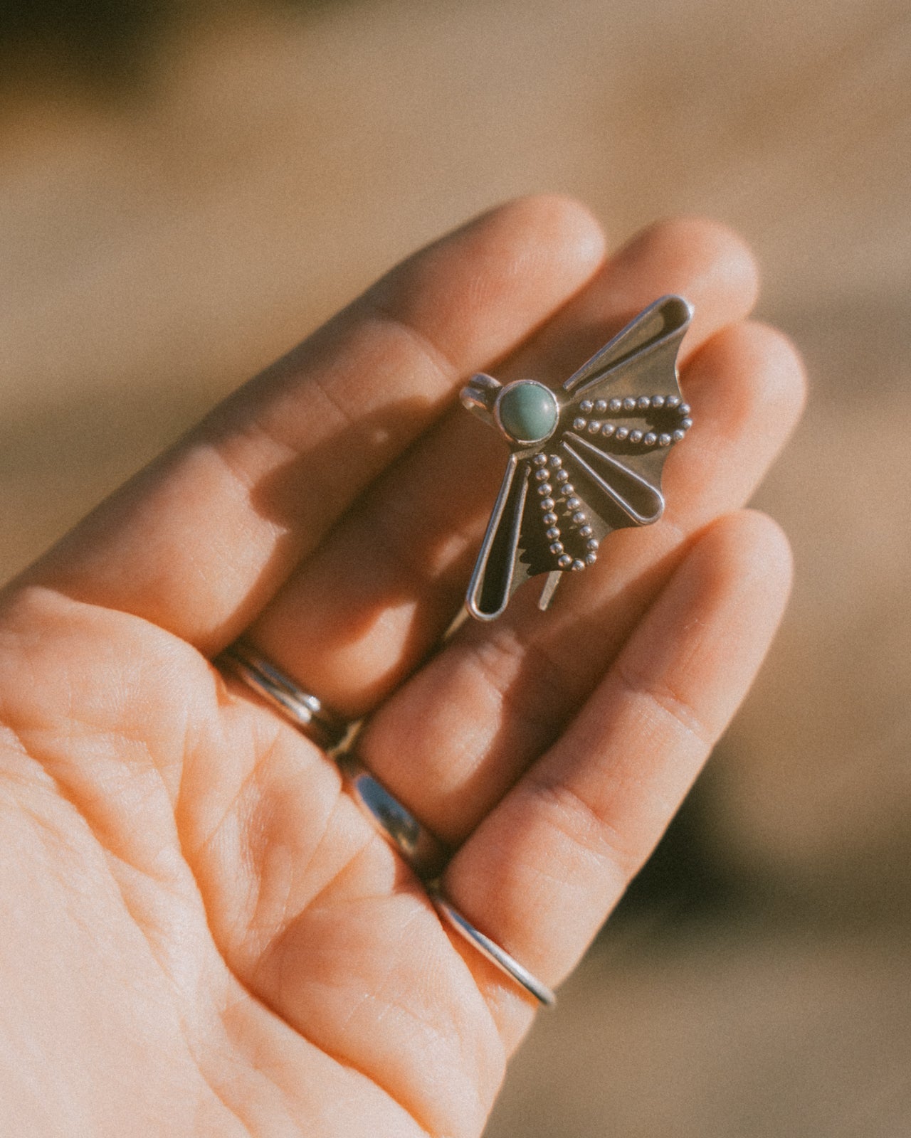 Half Flower Brim Clip