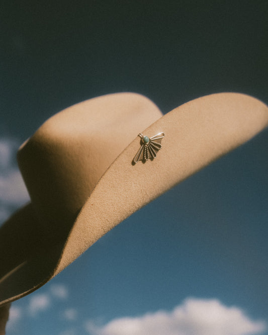 Half Flower Brim Clip