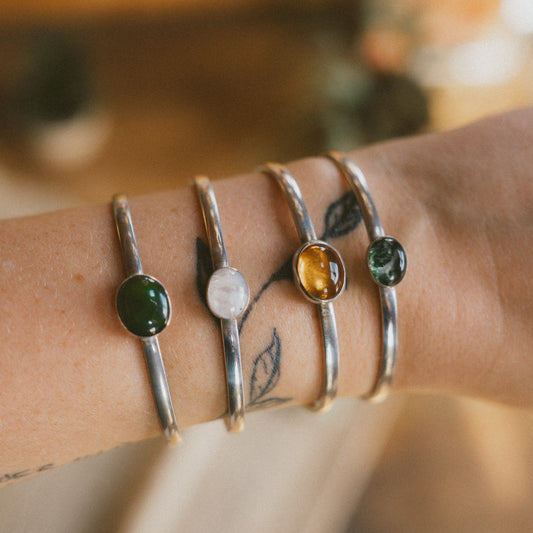 Gemstone Nomad Cuffs