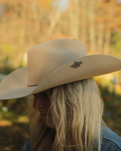 Half Flower Brim Clip